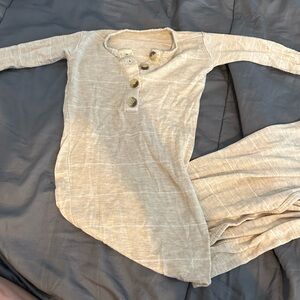 Vintage Lou Lou & company newborn knotted gown